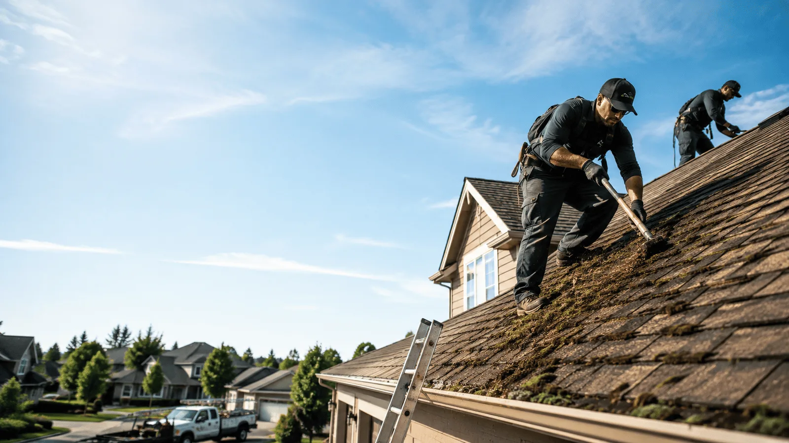 Roof Moss Removal in Parchman, MS near me